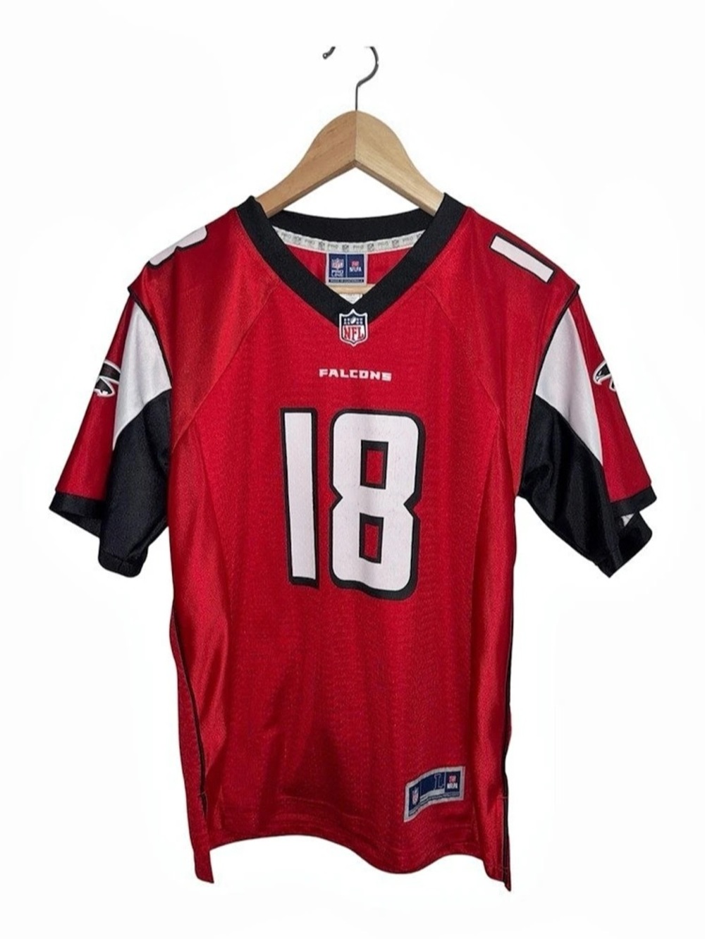 Atlanta Falcons Calvin Ridley #18 NFL Pro Line Jersey Men's Size Large L Red